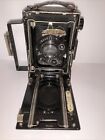 Ica Dresden Film Camera Lens Compur Tessar 1 4 5 Carl Zeiss Jena 582364 untested