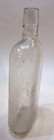 Primitive Old 1880 s 8 5  Tall Antique Glass Whiskey Flask Liquor Bottle Brandy