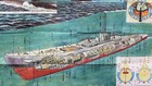 Wwii Imperial Japanese Navy Submarine Diagram Poster Signal Chart 1943