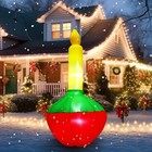  5ft Christmas Inflatable Bubble Light Outdoor Christmas Bubble Light