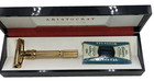 Gillette Aristocrat Adjustable Gold Plated Razor G3 1961 Made In U s a  Unused