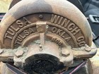 Vintage Tulsa Winch 12 000 Pound 3 8    Cable Chain Drive Pick Up Only  