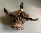Antique Cast Iron Bronze Tone Metal Lighting Chandelier Part Acanthus Victorian