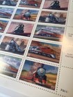 Vintage Famous Trains Usps Stamps All Aboard  33 Cent Full Sheet Of 20 1998 Mnh