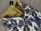Mens Shirt Blue White Watercolor Abstracts Slim Fit Cesari By Platini Button Up