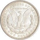 1921 D Morgan Silver Dollar Coin  1 - Au