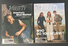 Lot Of 21 Issues   Variety Magazine   Timeframe 2017 - 2025