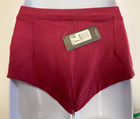 Harmonie Shorts Cotton Spandex Ladies Darted Shorts Berry Hw106