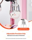 Vevor Claw Crane Machine Medium-sized Arcade Game With Light Sound Pink