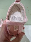 Pink Bunny Baby Girl Ballet Flats Shoes Size 0-3 Months Easter Spring Dress