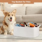 Oiasket Large Empty Gift Basket For Baby Shower 16 5 x12 6 x7  Woven