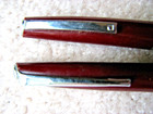 2 Vintage Osmiroid Fountain Pens Fine And Medium 