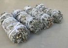 White Sage Smudge Stick   4  To 5  Wands House Cleansing Negativity   lot Of 6 