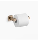 Kohler K-23528-bv Wall Mounted Toilet Paper Holder - Vibrant Brushed Bronze
