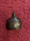 Vintage Japanese 950 Sterling Silver Perfume Bottle Leaf Motif Rare