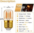 1w Low Wattage Led Edison Night Light Bulbs Warmt28 Mini Vintage Light Bulb 1   
