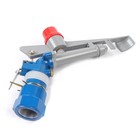 Adjustable 1-1 4  Sprinkler Gun Head Irrigation Spray Gun Impact Spray Garden