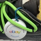 Nike Off-white X Blazer     shoelaces    Low Top Sneakers Black green Leather 7 5 Us
