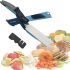 Smart Cutter Veggie Kitchen Scissors - Clever Food Cutter With Blade Sharpener