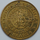 Old Town Trolley Tours Heads Tails Coin Token Medal