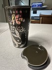 Starbucks 2017 Anniv Metallic Silver Brown Siren Mermaid Ceramic Tumbler 12 Oz