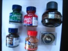 Lot Various Vintage Calligraphy Pens-nibs-ink-stylus-dishes