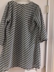 Jordan Taylor Tunic Coverup Size Large Mesh Open Knit V Neck 3 4 Sleeve Read