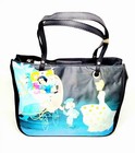 Disney 2005 Cinderella 13 x10  Glitter Sequin Handbag Purse New With Tags