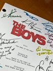 The Boys Pilot Script Signed- Autograph Reprints- The Boys Tv Show- Homelander