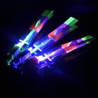 5 pk Led Light Up Glowing Slingshot Helicopter Flashing Bright Lights