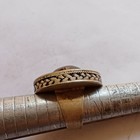 Rare Victorian Era Antique Ring With Brown Stone Beautiful Vintage Jewelry