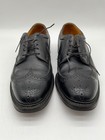 Florsheim Imperial Kenmoor Wingtip Shoes Black Catspaw  Leather Size13