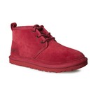 Ugg Neumel Samba Red Suede Sheepskin Chukka Women s Boots Size Us 11 uk 9 New