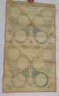 Vtg 1973 Felt Sequin Jeweled Calendar Butterflies Hanging 29 x16 5 