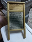 Vintage Dubl Handi Washboard Co Columbus Ohio Wash Board 18  X 8 1 2  Travel Sz 
