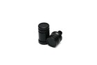 3 8 X 10 Pool Cue Stick Joint Protectors Set Male   Female Plastic - Black