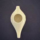 Neti Pot Himalayan Institute White Ceramic Lotus Flower   Water