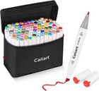 Markers  100 Colors Dual Tip Art Markers Sketch Pens Permanent Alcohol Based    