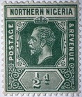 Travelstamps  Northern Nigeria    40  Mint Og Hinged 1 2 D   Mogh