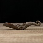 Bronze Dragon Head Tea Scoop Metal Vintage Lucky Table Tea Tray Decoration