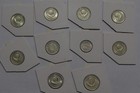               Russia 20   50 Kopeks Currency Lot High Grade B66  762
