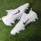 Size  12 5 Nike Huarache 9 Elite Low Lax Se Lacrosse Cleat Grey Fv6147-001 