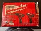 Milwaukee M12 12v Cordless Drill Driver impact Driver No Battery  2494-22 