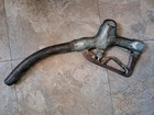 Vintage Tokheim 973 Gas Pump Handle Nozzle Service Station Heavy Cast Brass Oil