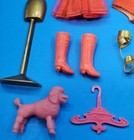 Vintage Topper Dawn Doll Mixed Accessory   Clothing Lot Excellent   1970 s