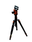Joilcan Camera Tripod Monopod Orange Ball Head Quick Release Plate Adjustable