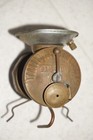 Vintage Brass Carbide Auto Lite Miners Lamp Light Headlamp Universal Bumpergrip