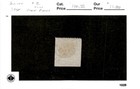 Sweden  Postage Stamp   2 Short Perfs Used  1855 Coat Arms  ab 