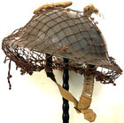 Wwii British Mkii Brodie Helmet W  Netting