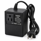 200w Voltage Converter Transformer 220v To 110v Step Down Travel Adapter Us Plug